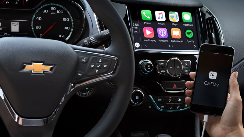 Apple CarPlay in a Chevrolet