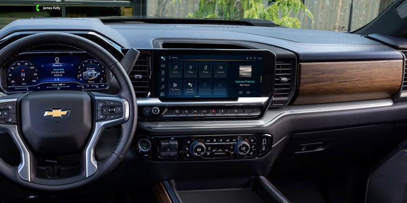 2021 Chevrolet Silverado HD dashboard - Gunn Chevrolet in Selma TX