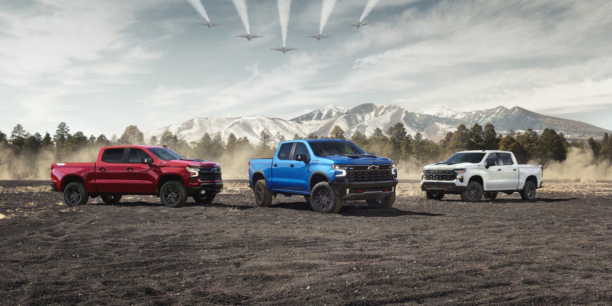 2026 Chevrolet Silverado 1500 Line up