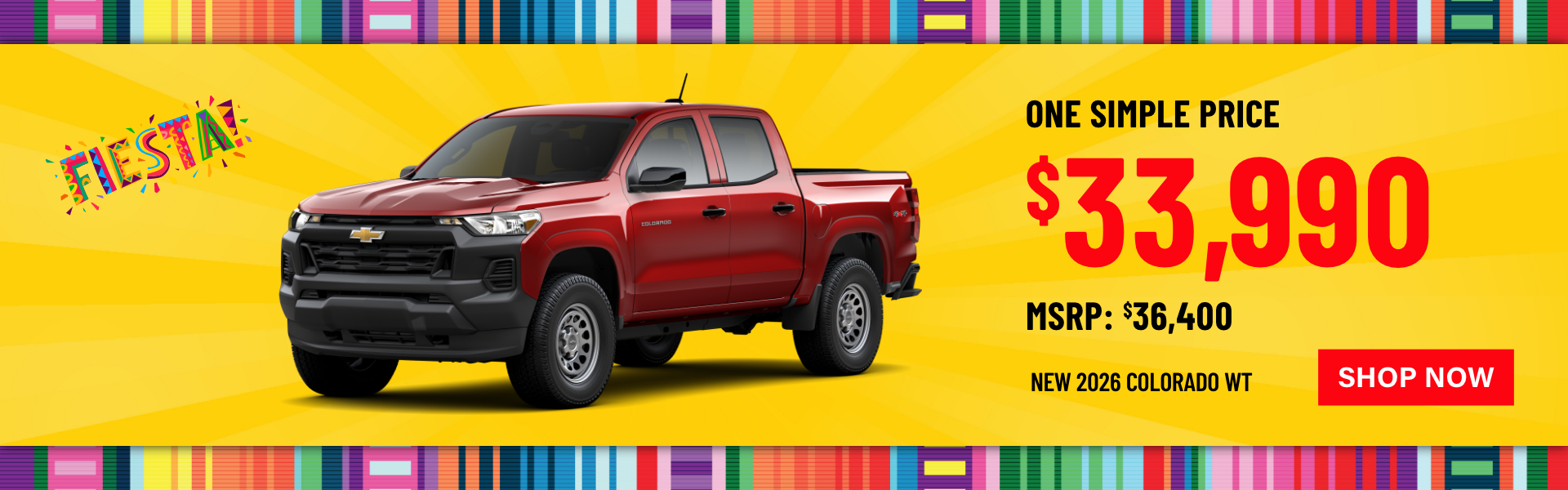 Chevy Colorado banner