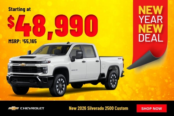 Gunn Chevrolet Silverado 2500 sales banner