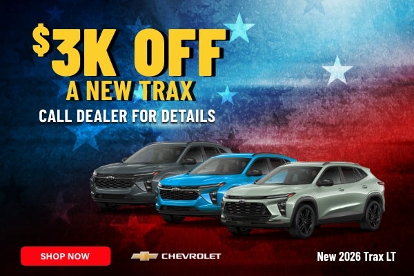 Gunn Chevy Trax LT banner