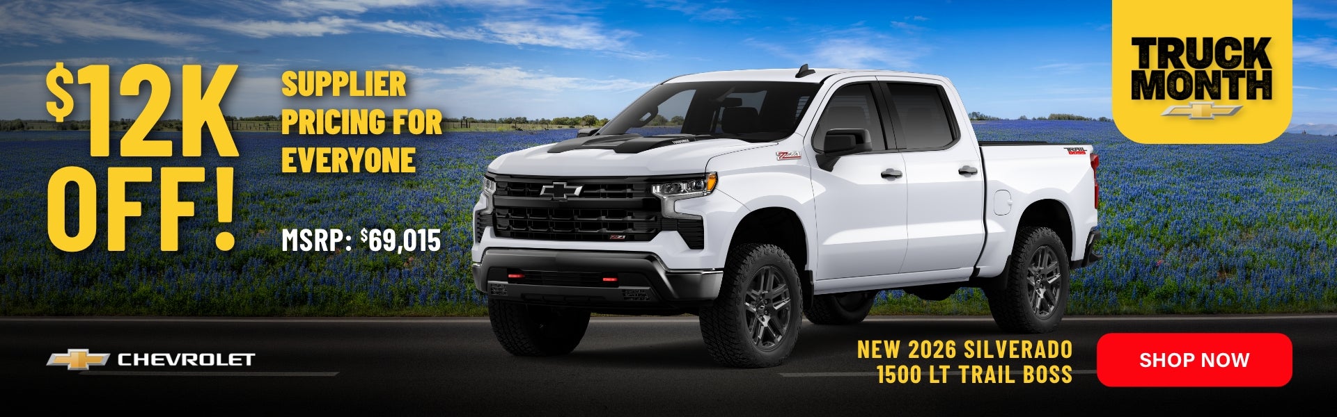 Gunn Chevrolet Silverado 1500 Trail Boss banner