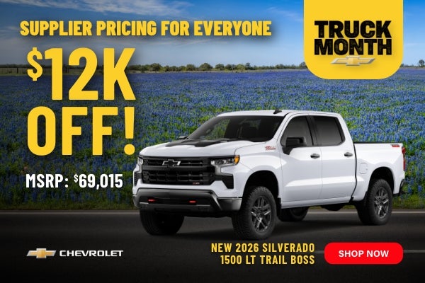 Gunn Chevrolet Silverado 1500 Trail Boss banner