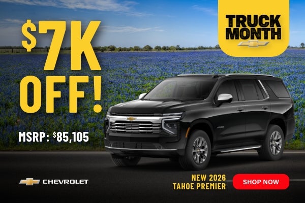 Gunn Chevrolet Tahoe banner