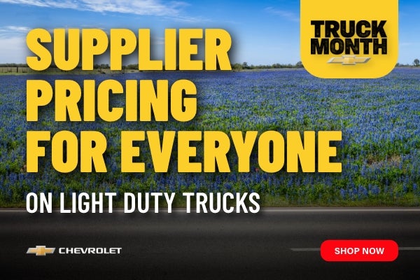 Supplier Pricing Banner