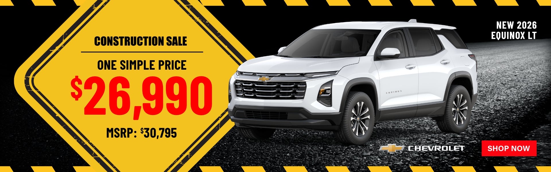 Equinox Sales Banner