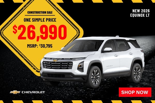 Equinox Sales Banner