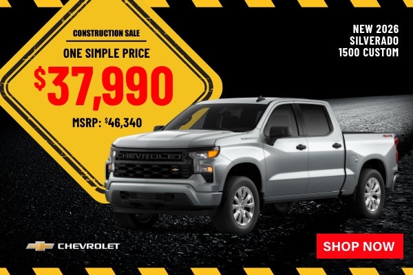 Silverado 1500 sales banner