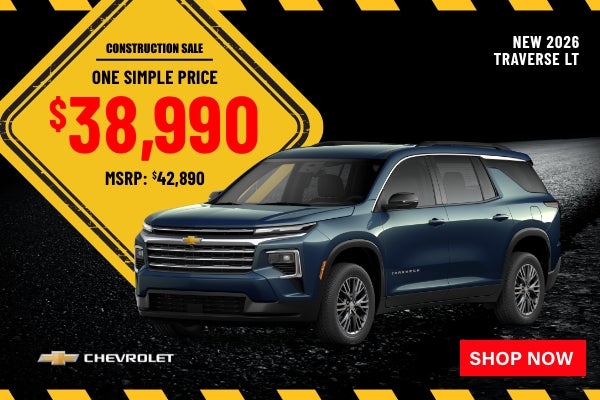 Traverse Sales Banner