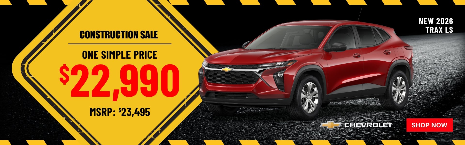 Trax Sales Banner