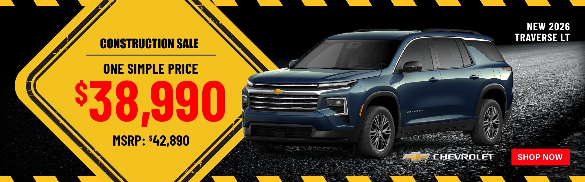 Traverse Sales Banner