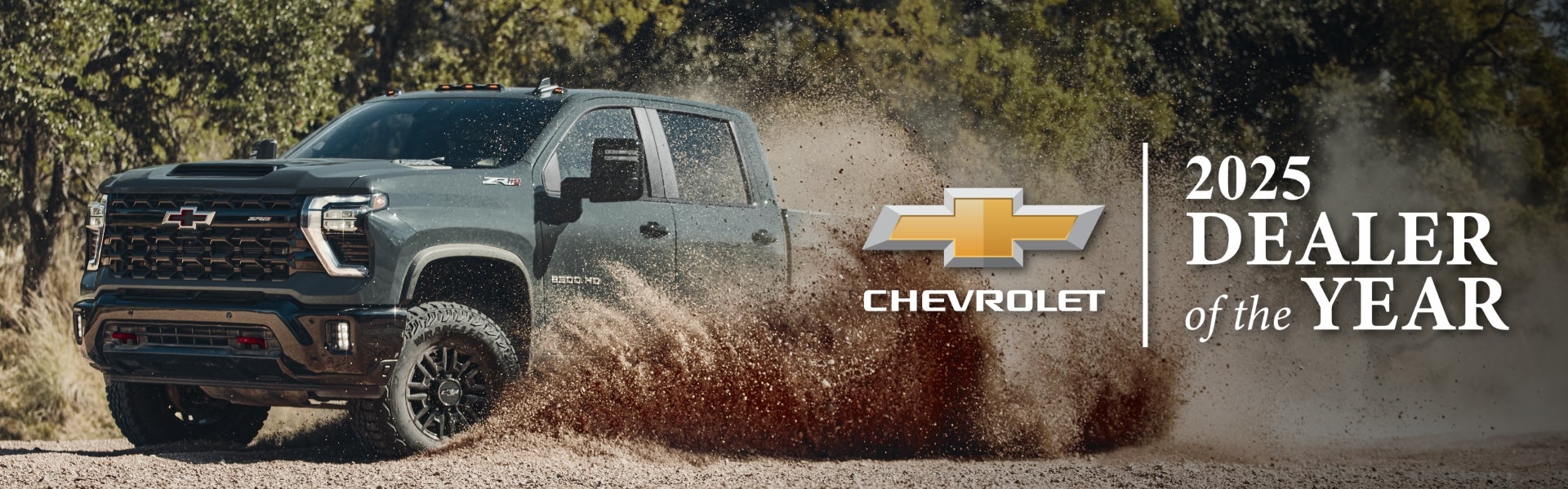 Chevrolet Truck Dealer of the Year banner