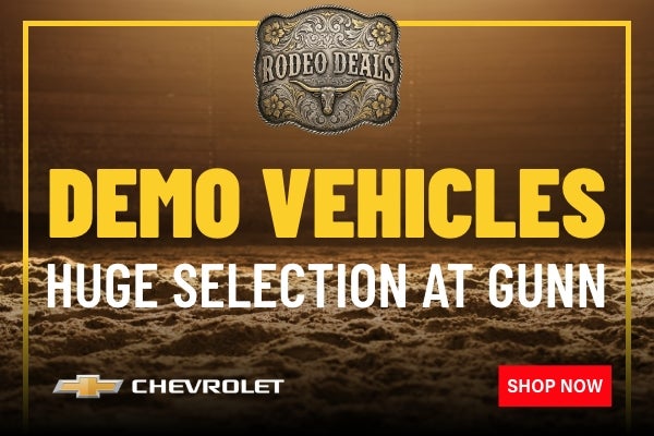 Gunn Chevrolet demo banner