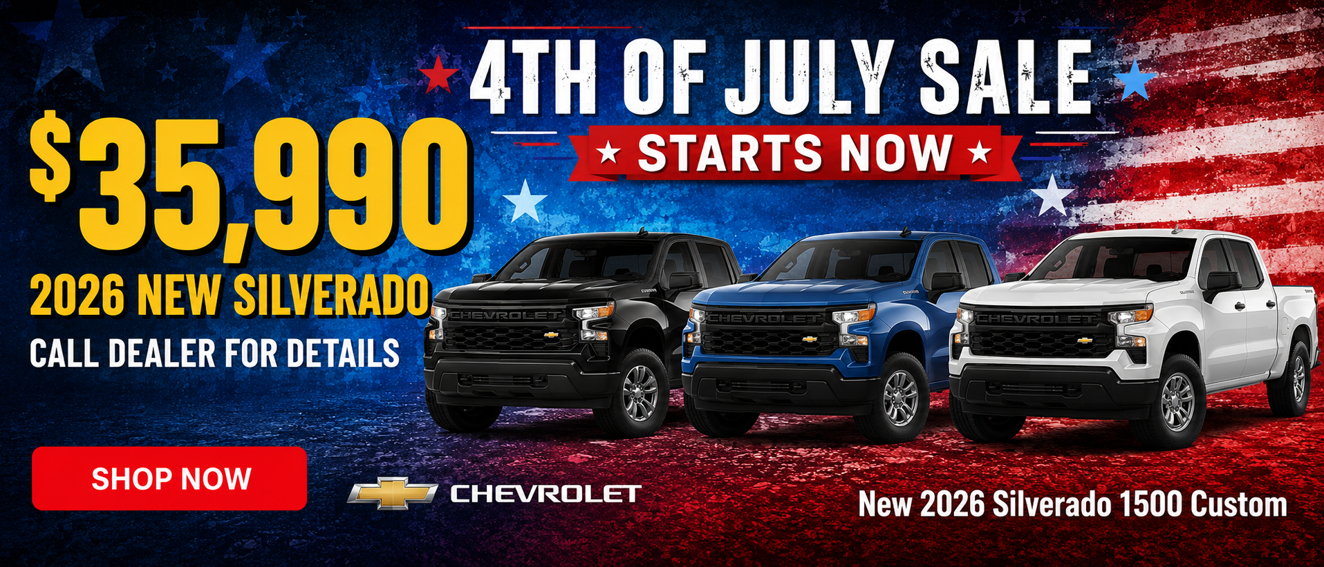 Chevrolet Silverado 1500 Banner